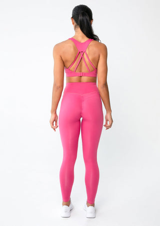 L'COUTURE Sports Bras Elevate Touch Adjustable Bra Rasberry Pink