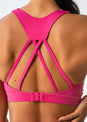 L'COUTURE Sports Bras Elevate Touch Adjustable Bra Rasberry Pink
