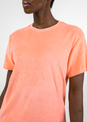 L'COUTURE Tees & Tanks SoCal Sorbet Terry Tee Coral