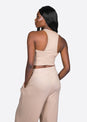 L'COUTURE Tops Elemental Lounge Tank Sand